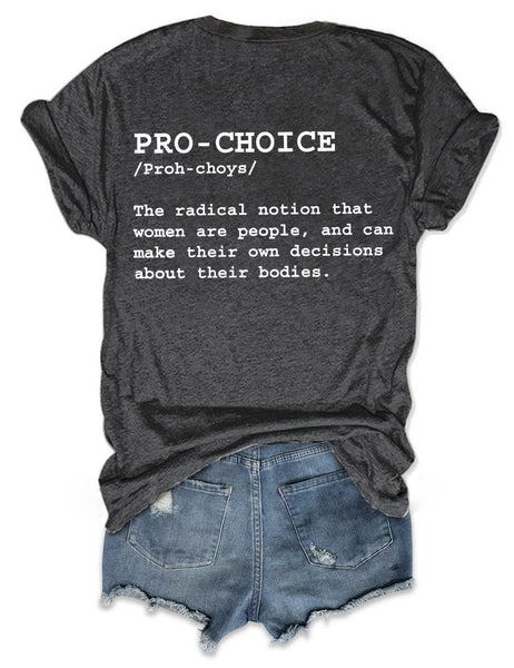 Pro 1973 Roe Pro-Choice Tee