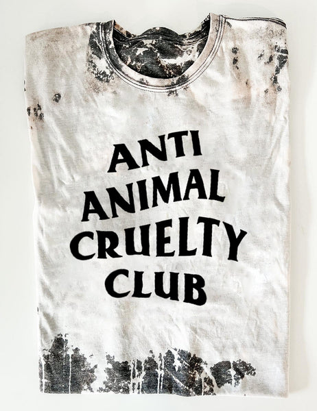 Anti Animal Cruelty Club Tee